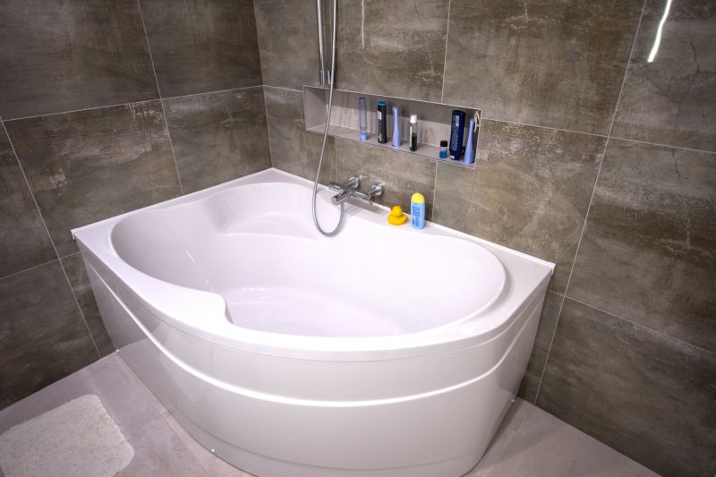 Modern Bathtub Installation
